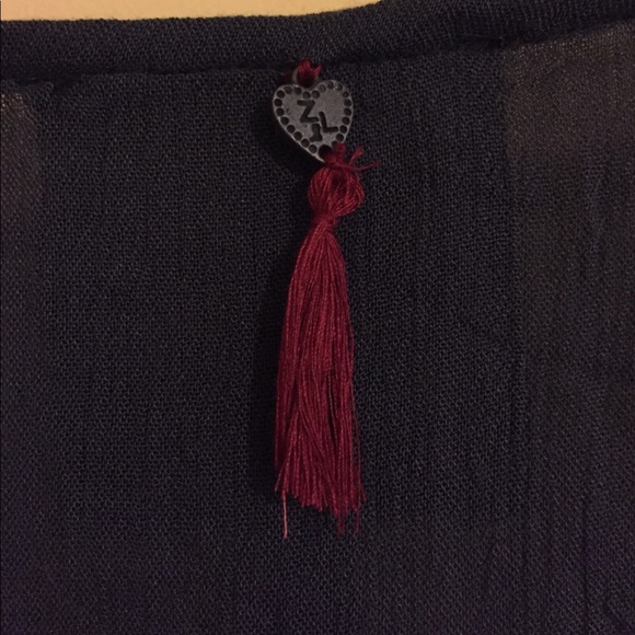 🆕NWT: Z&L EUROPE EMBROIDERED KIMONO - Picture 8 of 9